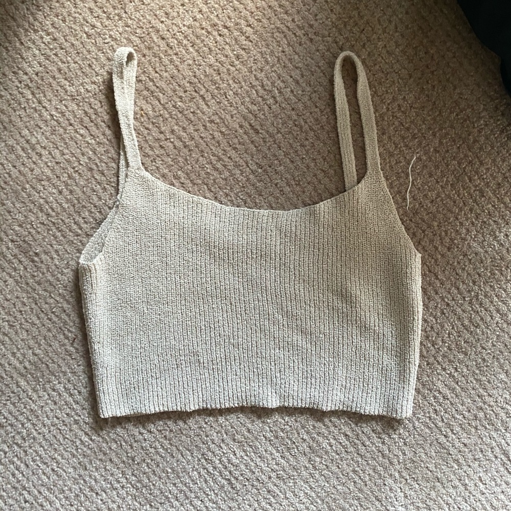 Aritzia Wilfred free knit top XXS